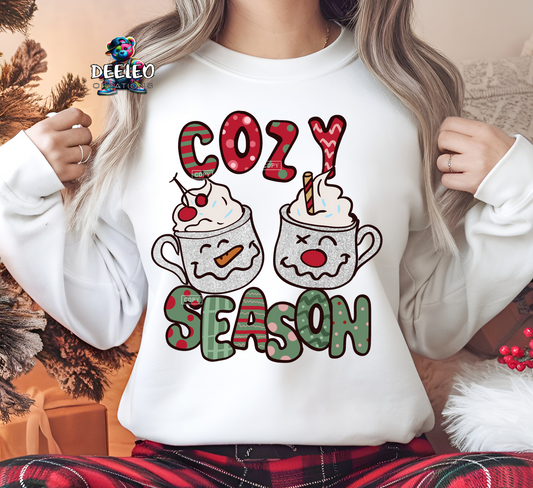 Cozy Season Cups Sweatshirt