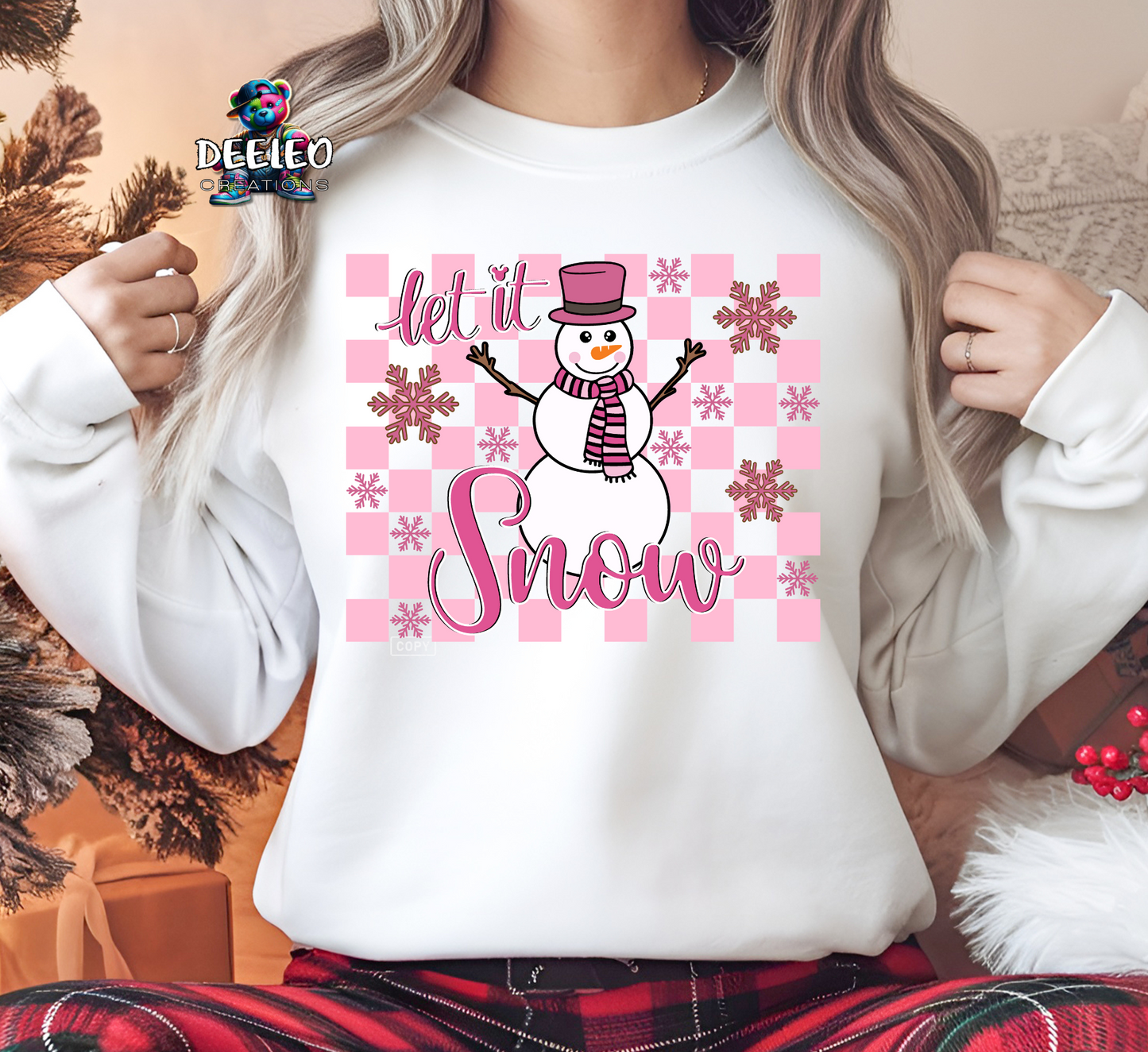 Pink Let it Snow