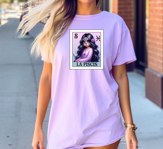 Spanish Zodiac Loteria Card T-Shirt