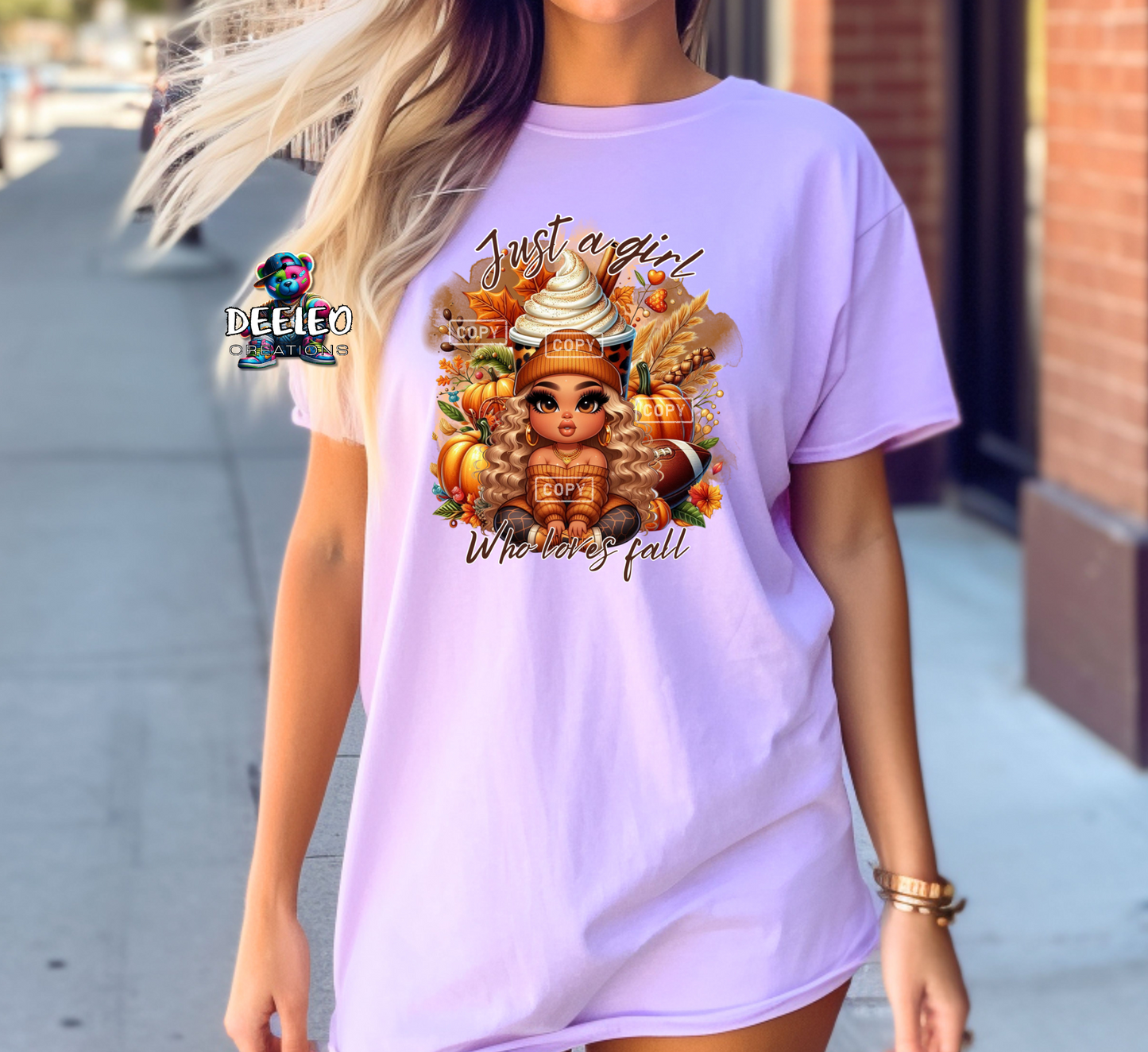 Just a Girl Who Loves Fall T-Shirt