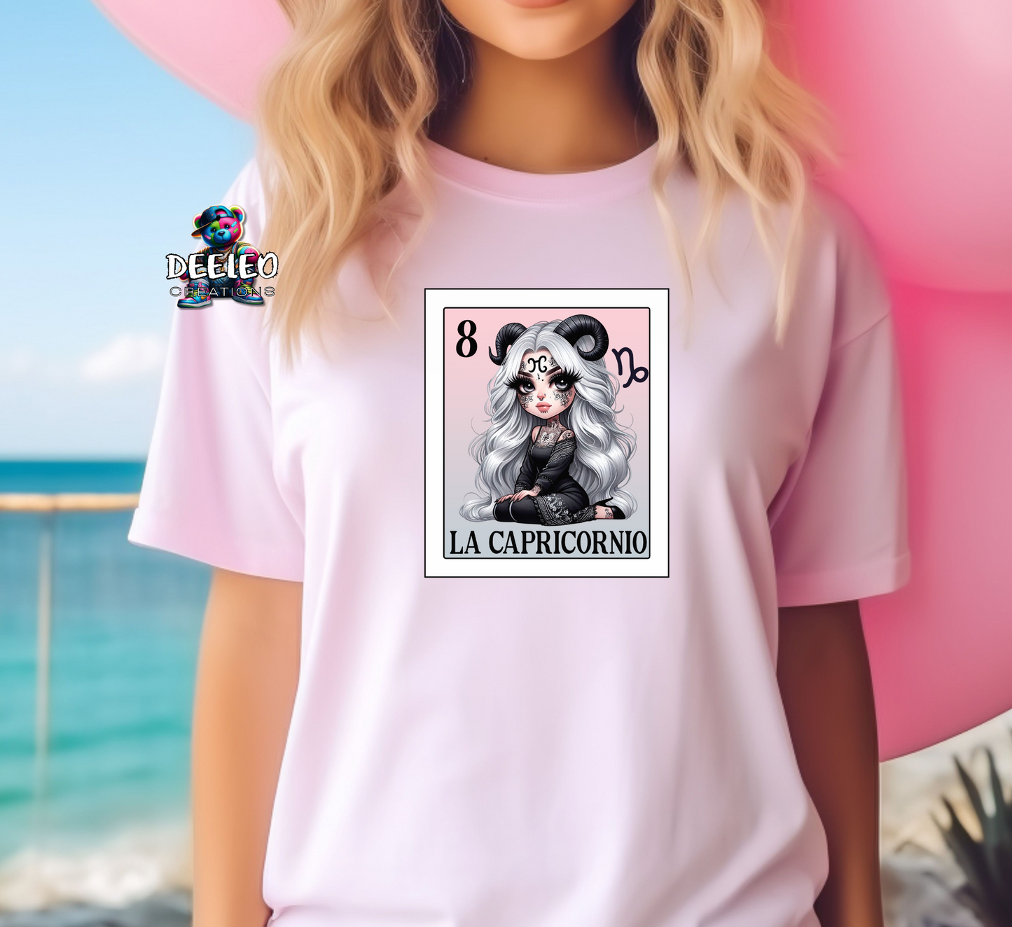 Spanish Zodiac Loteria Card T-Shirt