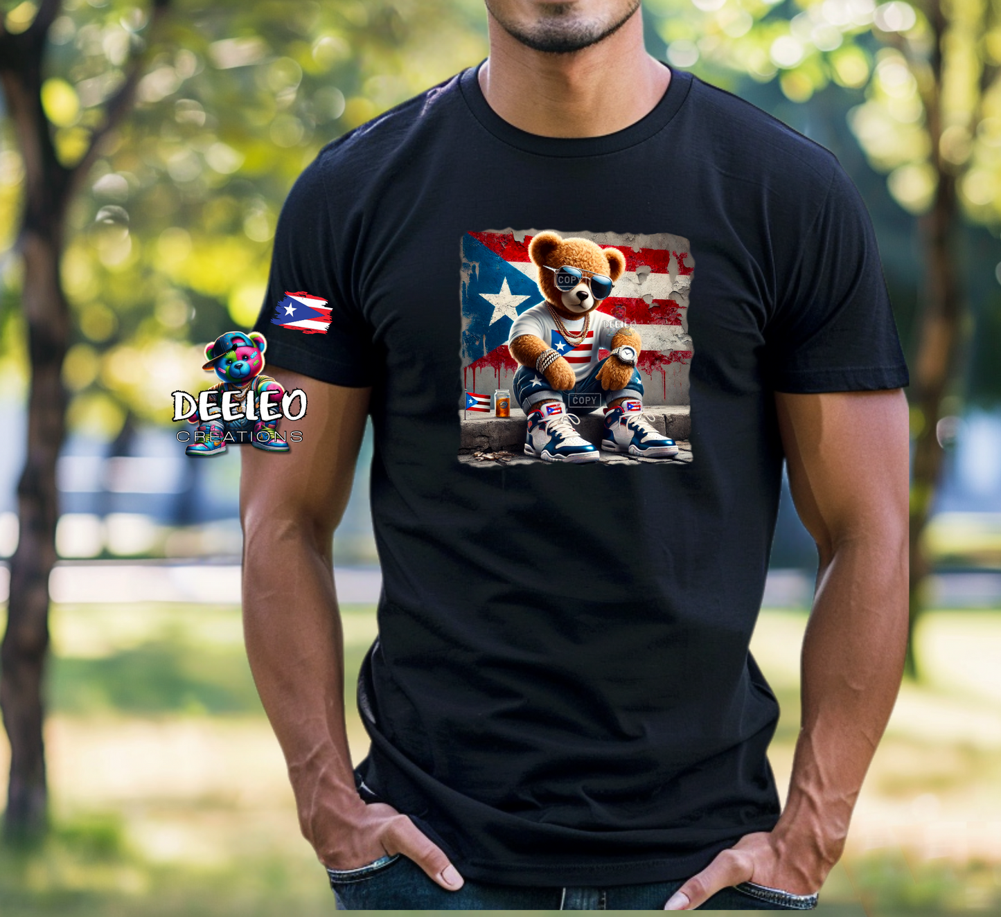Puerto Rico Bear Shirt