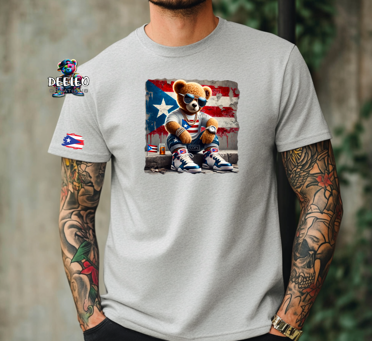 Puerto Rico Bear Shirt