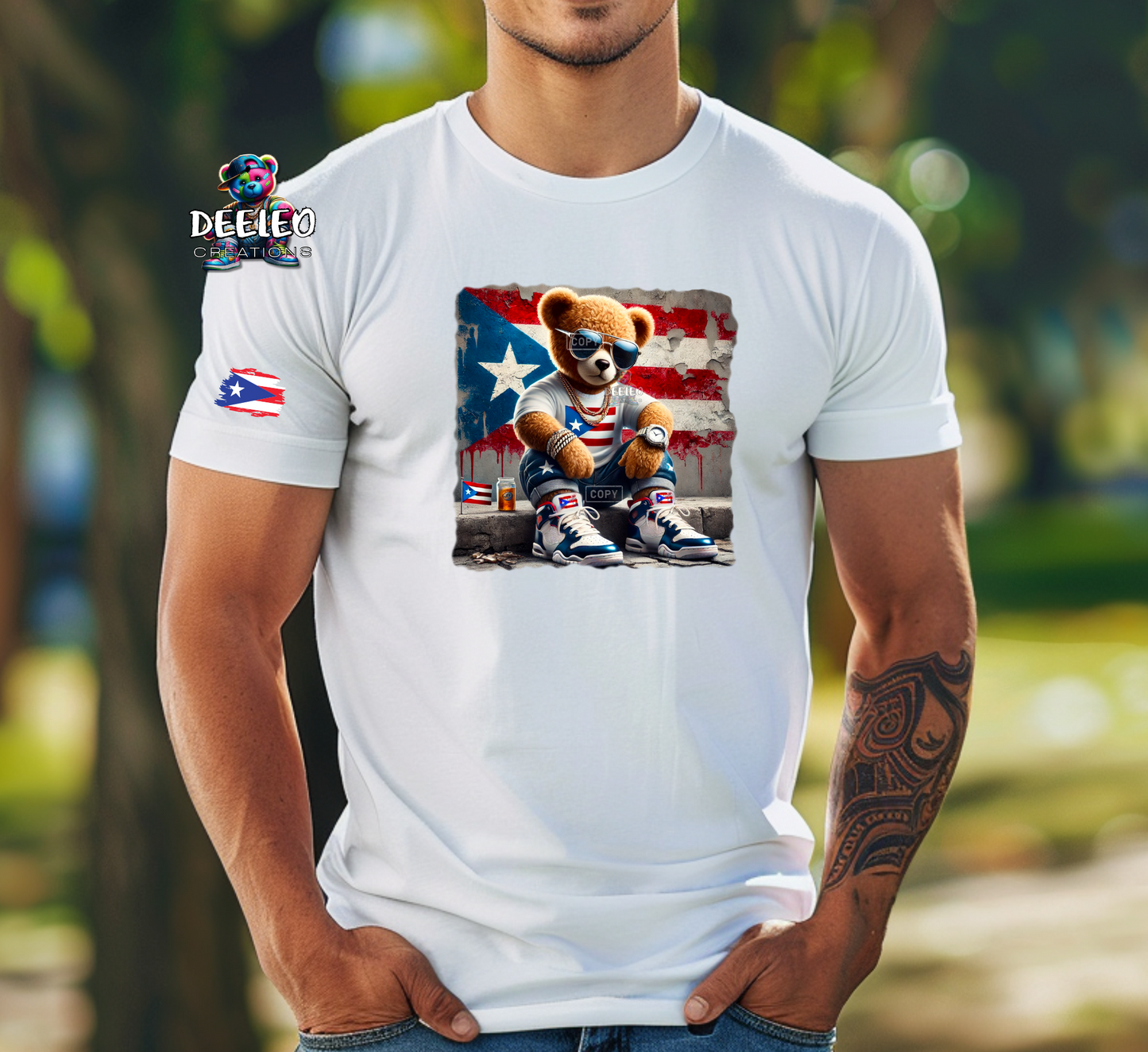 Puerto Rico Bear Shirt