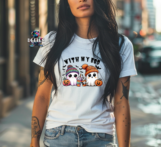 With My Boo Ghost Shirt